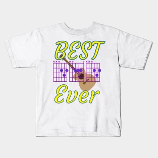 Best guitar dad ever Kids T-Shirt